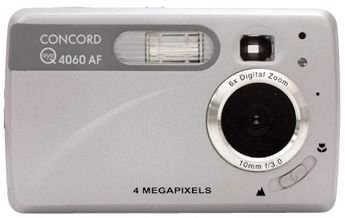 Camcorder: Concord Eye-Q 4060 AF Digitalkamera (4 Megapixel)