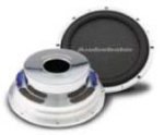 Zubeh&ouml;r: 12" (30cm) Subwoofer, 1200W, 2x2 Ohm, 180 Oz Strontium Magnet, Fs 25,2Hz, Qts 0,34, VAS 31L, SPL 83,2dB, 165mm Schwingsp., Einbaut. 114mm