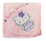 Hello Kitty Faux Fur Blanket with Applique