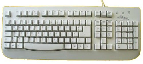 Festplatten: Sunnyline Standard-Tastatur