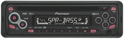 Projektoren: Pioneer DEH-1630R CD-Tuner schwarz