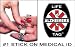 Alzheimers Medical ID Tags 5-pack