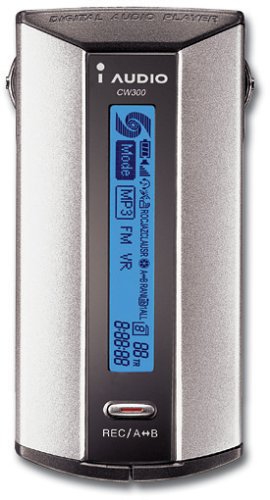 NoteBook: NTP iAUDIO CW-300 Tragbarer MP3-Player 512 MB silber / schwarz