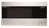 Sharp R426LS 1200-Watt 1-3/5-Cubic-Foot Microwave, Stainless