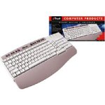 TV Geraete: Trust Computer Trust Direct Access II Tastatur PS/2 101 Tasten MS W98 D +13 Tasten Weiss