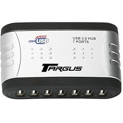 Targus PAUH212U 7 Port USB 2.0 Hub