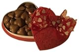 Geoff & Drew's Valentine's Day Heart Box of Gourmet Milk Chocolates, 1/2 Pound