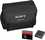 Sony Accessory Starter Kit for PC Series Camcorders - Compact Soft Case, Battery & MiniDV Tape