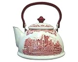 Johnson Brothers Old Britain Castle Enamel-on-Steel Personal Tea Kettle