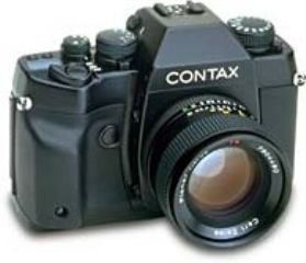 Camcorder: Contax RX Spiegelreflex 135 mm Kamera