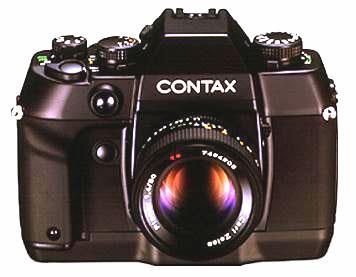 Camcorder: Contax AX Spiegelreflex 135 mm Kamera