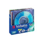 Verst&auml;rker und Receiver: Verbatim 8cm CD-R 24x 210MB Colour Slim Case 5er Pack (5 Farben) CD-Rohlinge