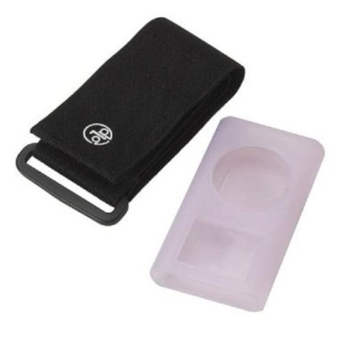 Digitalkameras: DLO Jam Jacket Pro f�r Apple mini iPod - Silikon-Huelle, pink, inkl. Armband