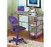 Desk and Chair Set (PURPLE/SPATTER GRAY)