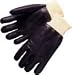 PVC Gloves w/ Sandpaper Finish & Knit Wrist (Sold by Dozen) Mens Size