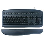 Kompaktanlagen: KeyTronic EMS KT 2001 Pro schwarz Tastatur PS/2 MS W95 D Schwarz