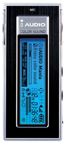 NoteBook: NTP iAudio 4 tragbarer MP3-Player 256MB schwarz