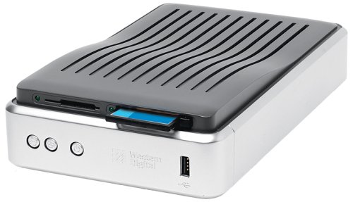TFT Monitore: Western Digital WDXF2500JBRNE 250GB, 7200rpm, 8 MB Cache, USB/Firewire externe Festplatte Media Center