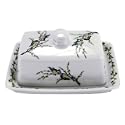 Portmeirion Birds of Britain Earthenware Butter Dish