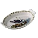 Portmeirion Birds of Britain Earthenware Oval Gratin Dish