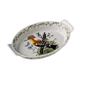 Portmeirion Birds of Britain Earthenware Oval Gratin Dish