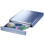 Lautsprecher: Lite-On SDW-431SX externer DVD-Brenner DVD+/- R/RW 4x2x, CD-RW 24x8x24 Slimline 2,5 Zoll Bauh�he Retail