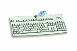 Camcorder: Cherry Tastatur mit USB Hub grau