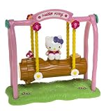 Hello Kitty Tiny Treasures Park Sticky Patch Swing Set Glue Stick Holder