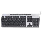 Heimkinosysteme: HP Easy Access Tastatur PS/2 105 Tasten MS WXP HU f�r Evo D300, D500 Carbonite-Silber
