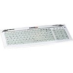 Speicherkarten: REVOLTEC LightBoard weiss Tastatur PS/2 105 Tasten MS W98 D Weiss