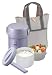 Zojirushi Ms. Bento Stainless Lunch Jar, Lavendar