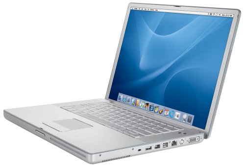Elektronik und Foto: Apple PowerBook G4 15" Notebook (1,33GHz, 256MB RAM, 60GB HDD, Combo Laufwerk)