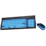 MP3 Player: MS-TECH LT-210 Tastatur PS/2 106 Tasten MS W95 D +19 Tasten, Maus Schwarz