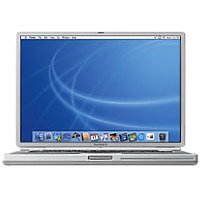 Elektronik und Foto: Apple PowerBook G4 15" Notebook (1,5GHz, 512MB RAM, 80GB HDD, SuperDrive Laufwerk)
