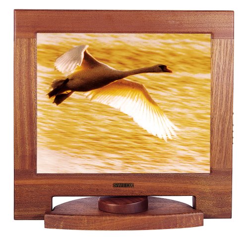 Festplatten: SWEDX XV1-17-SP1 Swedx 17" TFT LCD Monitor, Mahagoni