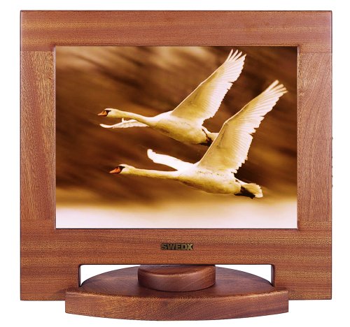 Festplatten: SWEDX XV1-15-SP1 Swedx 15" TFT LCD Monitor, Mahagoni