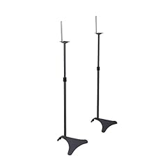 Atlantic Satellite 77305018 2 Speaker Stands (Black)