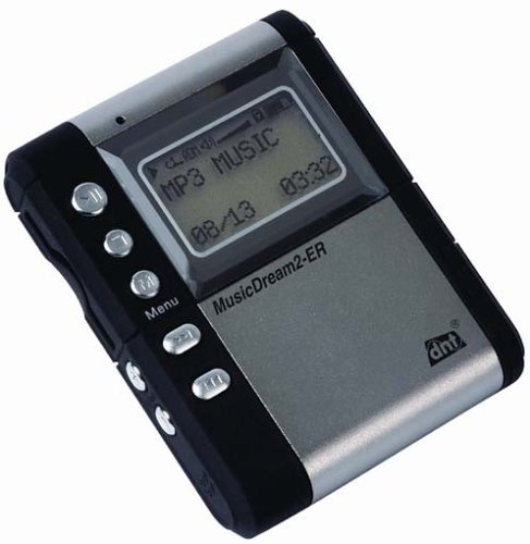 Digitalkameras: dnt Musicdream2 Tragbarer MP3-Player 256 MB mit SD-Kartenleser