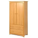 Beatrice Armoire Chest In Natural Stain