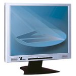 Verst&auml;rker und Receiver: V7 Videoseven 15 Zoll TFT Monitor L15PS silber/schwarz