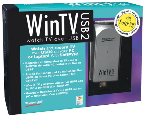 Heimkinosysteme: Hauppauge WinTV USB2 USB 2.0 TV-Karte