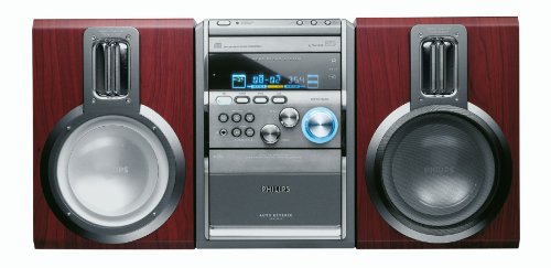 Projektoren: Philips MCM 8 mit Lautsprecherpaar Kompaktanlage