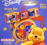 Winnie The Pooh 4 piece Drum Set with Stool