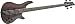Schecter Omen-4 4-String Bass Guitar, Walnut Satin Black Hardware