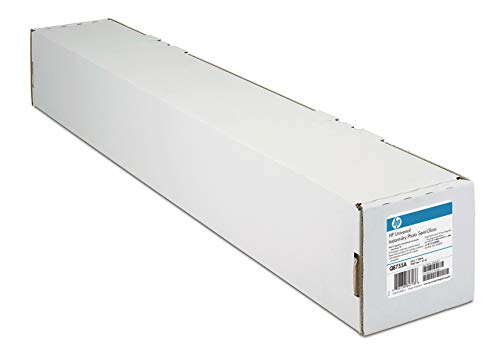 Heimkinosysteme: Hewlett Packard Fotopapier seidenmat 914 mm x 30,5 m Rolle f�r DesignJet 815MFP