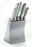 Prestige 50417 5 Piece Stainless Steel Knife Block Set