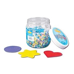 Hama 2071 - Perlendose mit farbigen Stiftplatten