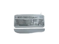Kompaktanlagen: KeyTronic EMS KT 2001 Pro Tastatur PS/2 105 Tasten MS W95 D beige