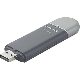 BELKIN F5D7050 Wireless 802.11g USB Network Adapter