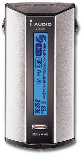 NoteBook: NTP iAUDIO CW-300 Tragbarer MP3-Player 128 MB silber / schwarz